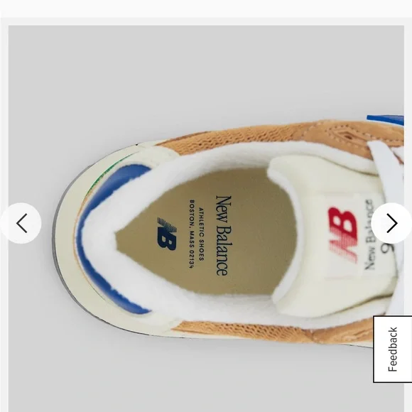 New Balance 998 Teddy Santis Orange/Royal rare great condition 8.5 men 10 women - Picture 5 of 10